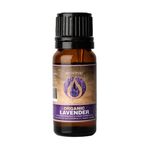 Ecodrop French Lavender Essential Oil I 10ml I Certified Organic and 100% Pure Essential Oils I Natural & Organic with Therapeutic Grade for Aromatherapy I Massage, Diffusers & Bath I e-Book Included