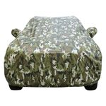 NEODRIFT 'JungleTech' Car Cover for Maruti Suzuki Celerio (All Weather Protection, 100% Water-Resistant, Tailored Fit, Multi-Layered & Breathable Fabric) (Colour: Military) (Model: 2021-2024)