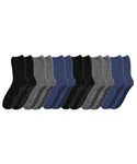 Silverts Men’s and Women’s Diabetic Gripper Non Skid Hospital Slipper Socks for Seniors - Adaptive Clothing Gift for Elderly - Soft Warm Fuzzy Grip Slip Resistant- 6-Pack - Unisex Pack X-Large