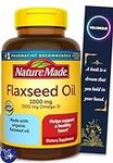Flaxseed Oil 1000 mg Softgels, Natu