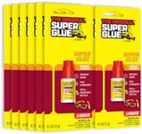 Super Glue Liquid - Clear - One 3 Gram Bottles - (Pack of 12)