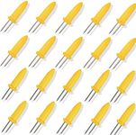 TTSAM Corn Holders 20 Pieces Stainless Steel Corn on The Cob Holders Skewers with Storage Box for Outdoor BBQ Cooking