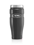 Thermos, Stainless King Travel Tumbler, Gun Metal, 470 ml