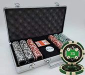 MRC 300 Ct Ace Casino 14 gram Poker Chip Set Aluminum Case