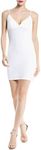 iB-iP Women's Cotton Slips for Under Dress Spaghetti Strap Mid-Thigh Full Slip, Size: 18, White