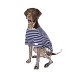 Joules Unisex For Dogs, Striped, Extra Rosewood Joules Navy Blue Striped Harbour Top Dog Tshirt Large, blue, Large UK