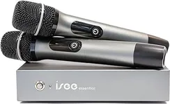 2024 ISEE Essential Home Karaoke Machine with 2 Wireless Microphones for Adults, Huge Song Library 400k+ Mixed Language English, Chinese, Filipino, Korean etc