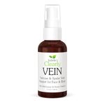 Isabella's Clearly VEIN, Best Natural Varicose Veins Treatment For Legs, Capillary Health For Face and Body | Essential Oils + Soothing Herbal Blend with Horse Chestnut, Helichrysum, Ginger