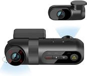 VIOFO T130 Uber 3 Channel Dash Cam, Built in WIFI GPS, 2K Three way Car Dash Camera, IR Night Vision, 1440P Front 1080P Inside and Rear, Supercapacitor, G-Sensor, 24 Hour Parking Mode, 256GB Supported