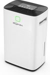 HOGARLABS 34 Pint Smart Dehumidifiers for Home and Basements, with 3 Working Modes, Overflow Protection, and Auto Shut off Restart. Ultra Silent Dehumidifier with Drain Hose and Digital Control Panel.