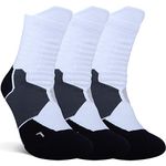 JHM Thick Protective Sport Cushion Elite Basketball Compression Athletic Socks