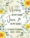 Nursing Student Planner 2024-2025: 