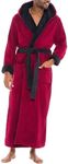 Alexander Del Rossa Mens Robe, Plus