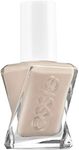 essie Gel Couture Longlasting Chip Resistant No UV Lamp Required Nude Nail Polish, 511 Buttoned and Buffed