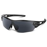 BEACOOL Polarized Sports Sunglasses for Men Women Youth TAC Glasses UV400 Protection Cycling Running Driving Fishing Golf Motorcycle Baseball