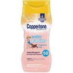 Coppertone WaterBABIES Sunscreen Pure & Simple Free Lotion Broad Spectrum SPF 50, 6 Fluid Ounce