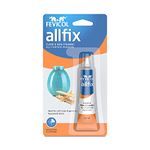 Fevicol Allfix, 20ml - Pack of 12 | Clear and Non-Staining | All Purpose Adhesive |Strong Bind | Easy to Use | DIY Art & Craft | Suitable for Fixing crafts, Cardboard, Plastic, Wood, Plywood