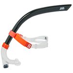 Zoggs Centre Line Snorkel, Color - Black/Orange