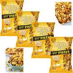 Pretzel Pete Honey Mustard & Onion Broken Pretzel Pieces 4 x 160g Bags