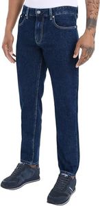 Calvin Klein Jeans Men's Authentic Straight J30J324812 Pants, Denim Dark, 33W / 34L