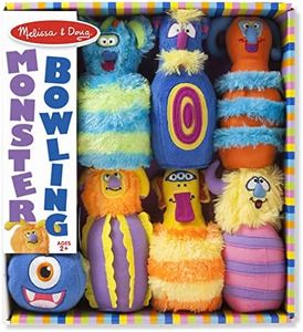 Melissa & Doug Monster Bowling Game (8 Pieces, Mesh Storage Bag)