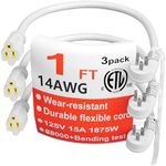 HUANCHAIN 14 Gauge 1 Feet (3 Pack) 