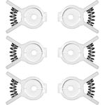 Bread, Bagel, or Chips Clips Set, White (6-Count)