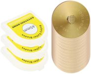 Titanium Coated 45mm Rotary Cutter Blades 50 Pack Replacement Rotary Blades for Fabric Paper Arts Crafts Quilting Scrapbooking Sewing, Sharp and Durable Wholesale