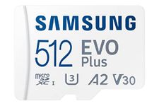 SAMSUNG EVO Plus 512GB MicroSD, MB-MC512KA/AM