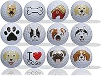 Dog Lover Golf Balls 12 pk • Great 