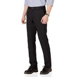 Mens Black Slim Fit Dress Pants