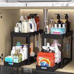 POUGNY 2PC Under Sink Organizer Rac