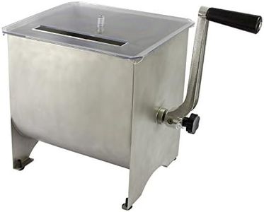 Chard MM-102, Meat Mixer with Stainless Steel Hopper, 20lbs , silver