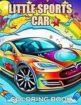 Little Sports Car Coloring Book: 10