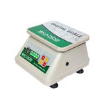 SKADIOO Weight Machine For Shop | 30 Kg Capacity Weight Machine For Kitchen | Dual LED Front & Back Display | Kitchen & Commercial Use | Durable Compact Design
