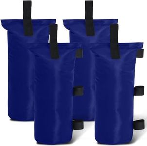 ABCCANOPY Outdoor Pop Up Canopy Tent Gazebo Weight Sand Bag Anchor Kit-4 Pack (Blue-Single)