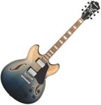 Ibanez Artcore AS73FM Semi-Hollow Electric Guitar - Transparent Indigo Fade