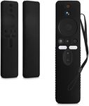 kwmobile Case Compatible with Xiaomi Mi TV Stick 4K Case - Soft Silicone Cover for Remote Control - Black