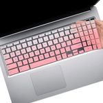 Keyboard Cover Skin for Acer Chromebook 315 CB315 & Acer Chromebook 715 CB715 15.6 inch with Numeric Keypad, Acer Chromebook 317 CB317 17.3" Keyboard Skin Protector-Ombrepink