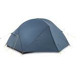 Naturehike Mongar Tent Camping Tent 2 Man Tent Waterproof Ultralight Trekking Tent Hiking Tent Double Layer for Hiking Climbing Outdoor Activities