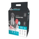 M-PETS Carbon Training Pads, Thicker with 2X Absorption, Eliminates Odour with Carbon Technology, Leak-Proof, Quick Dry for Potty Training, Suitable for Puppies, Senior Dogs - 45x60cm (Pack of 30)