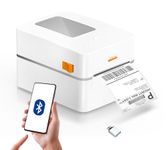 Yinleader Thermal Shipping Label Printer USB/Bluetooth, Thermal Printer 4x6, Postage Label Printer for Business, Compatible with Amazon, Royal Mail, Shopify, Ebay, DHL, DPD, Evri