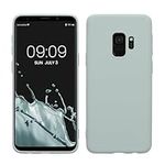 kwmobile Case Compatible with Samsung Galaxy S9 Case - Soft Slim Protective TPU Silicone Cover - Cool Mint