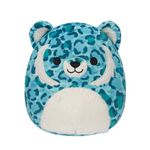 Squishmallows SQCR05381 7.5-Inch-Griffin The Aqua Saber-Tooth Tiger, Multicolour