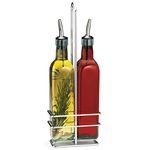 Tablecraft Oil & Vinegar Bottle Set, Multi-Colour, 13.02 x 6.99 x 38.1 cm