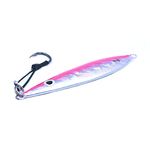 ANCLLO 80g Flat Fall Jig W/Double Assist Hook for Tuna Kingfish Bass Salmon