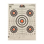 Champion Traps and Targets, Orange Bullseye Targets, 100yd Rifle Sight-in (Per 12)