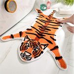 Tiger Print Rug,Cute Faux Tiger Rug