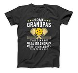 Generic Pickleball Design for Men Grandpa Funny Pickleball Player T-Shirt GIU Gift Mens Womens Sweatshirt Hoodie Longsleeve Black