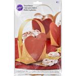 Wilton 4 Count Handle Comfort and Connect Treat Bag, Multicolor